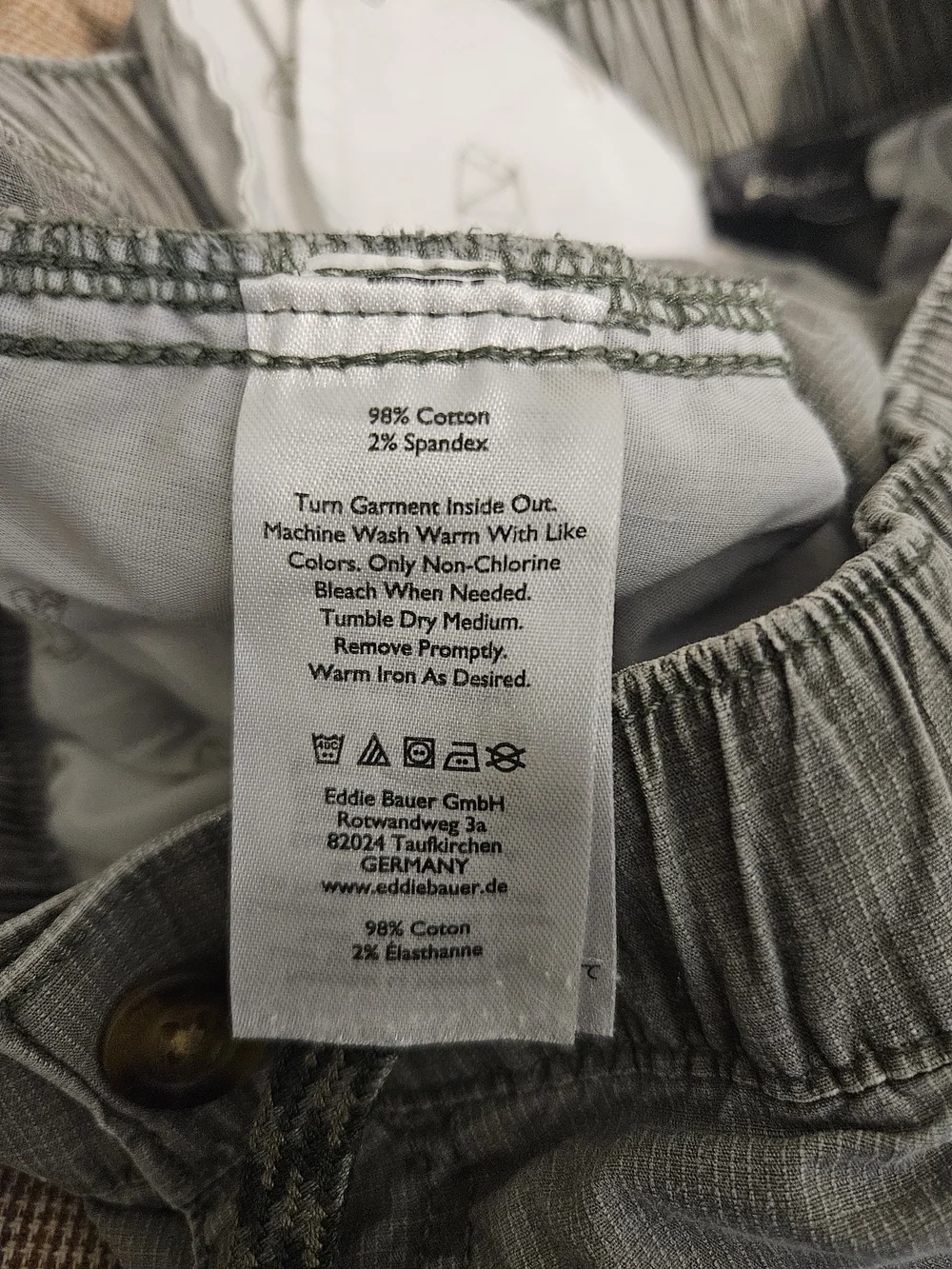 Men's Gray Drawstring Casual Pants